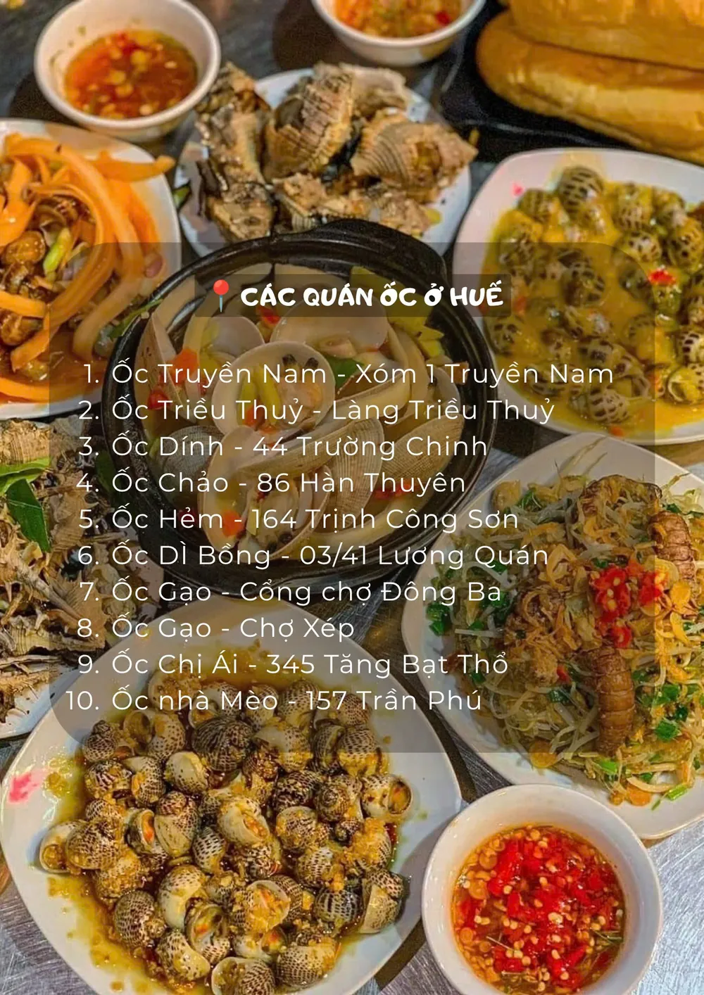 Các quán ốc