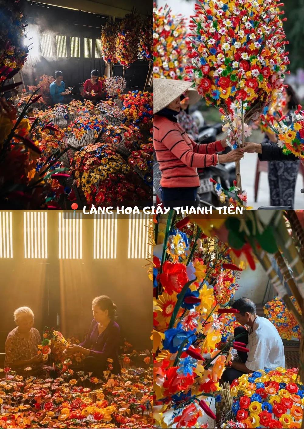 Làng hoa giấy Thanh Tiên